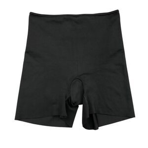 Spanx Slimplicity Compression Control Short Womens Medium Black Shapewear